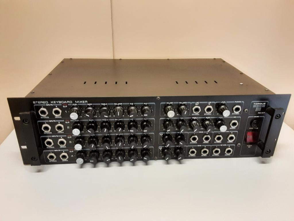 TORQUE RMX 42P stereo keyboard mixer, Muziek en Instrumenten, Gebruikt, ., Microfooningang, Ophalen of Verzenden