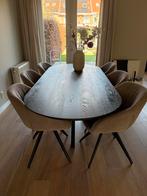 Bull ovale eettafel, Huis en Inrichting, Tafels | Eettafels, 100 tot 150 cm, 200 cm of meer, Ophalen of Verzenden, Zo goed als nieuw