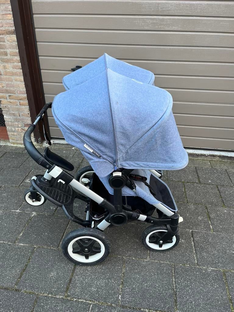 Kinderwagen bugaboo donkey 2, Gebruikt, Bugaboo, Verstelbare duwstang, Ophalen