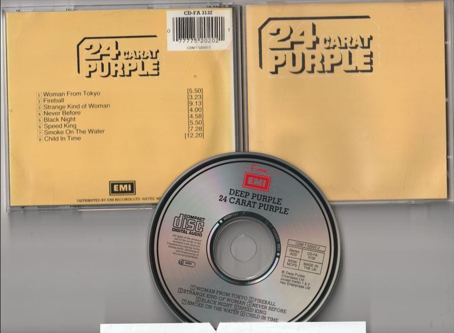 Deep Purple - 24 Carat Purple, Ophalen of Verzenden, Gebruikt
