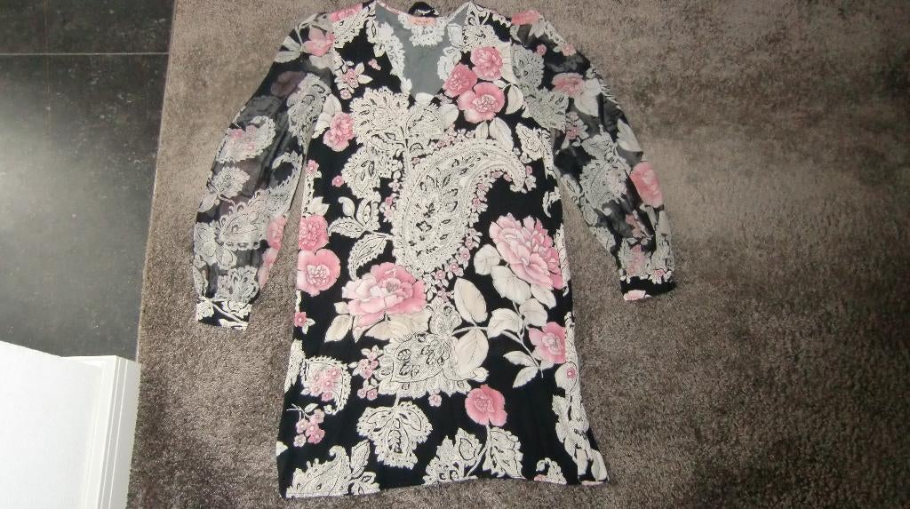 Jurk  Twinset  maat 42, Twinset, Zwart, Maat 42/44 (L), Ophalen of Verzenden