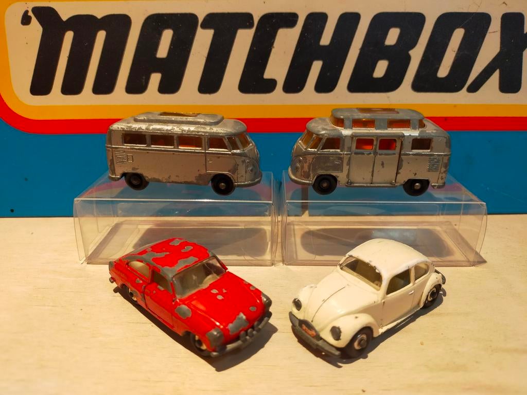 Matchbox Volkswagen 1968 - Vintage Speelgoedauto, Ophalen of Verzenden, Gebruikt, Auto, Matchbox