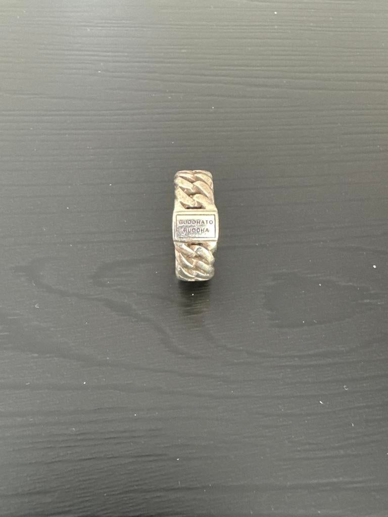 Buddha to buddha chain ring, Ophalen, 18 tot 19, Zo goed als nieuw, Dame of Heer