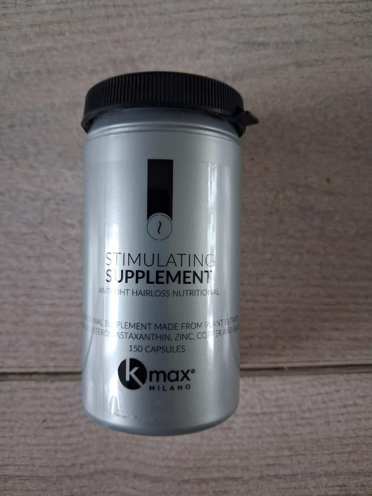 Kmax Milano Stimulating Supplement - Haargroei Capsules, Ophalen of Verzenden, Nieuw, Haarverzorger of -hersteller