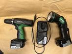 Hitachi koki boor schroefmachine DS14 DCL  L/R, Doe-het-zelf en Verbouw, Ophalen, Gebruikt, Variabele snelheid, Boor- en Schroefmachine