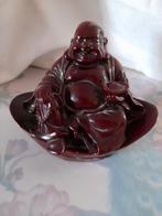 Lachende Boeddha beeldje van kunststof hars€5, Ophalen of Verzenden