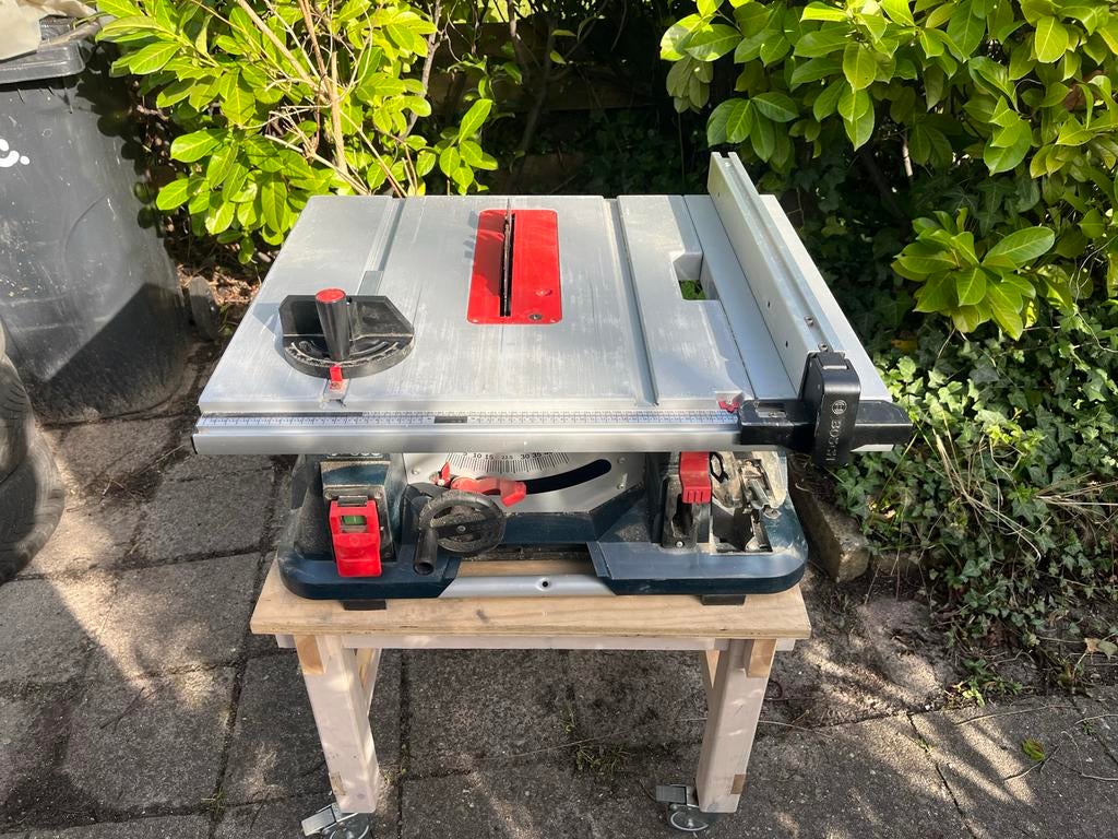 Bosch professional GTS 635-216 tafelzaag, Ophalen of Verzenden, Gebruikt, Overige typen