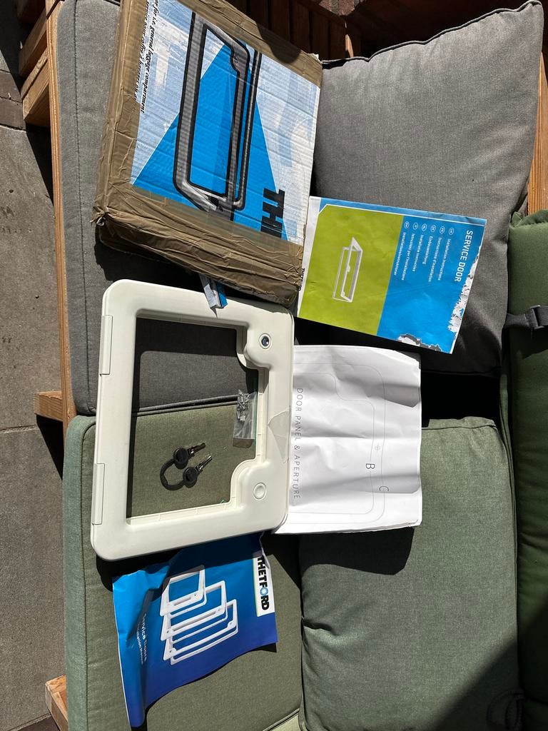 Thetford Service Luik met Sleutels - Nieuw in Doos, Caravans en Kamperen, Caravan accessoires, Nieuw, Ophalen of Verzenden