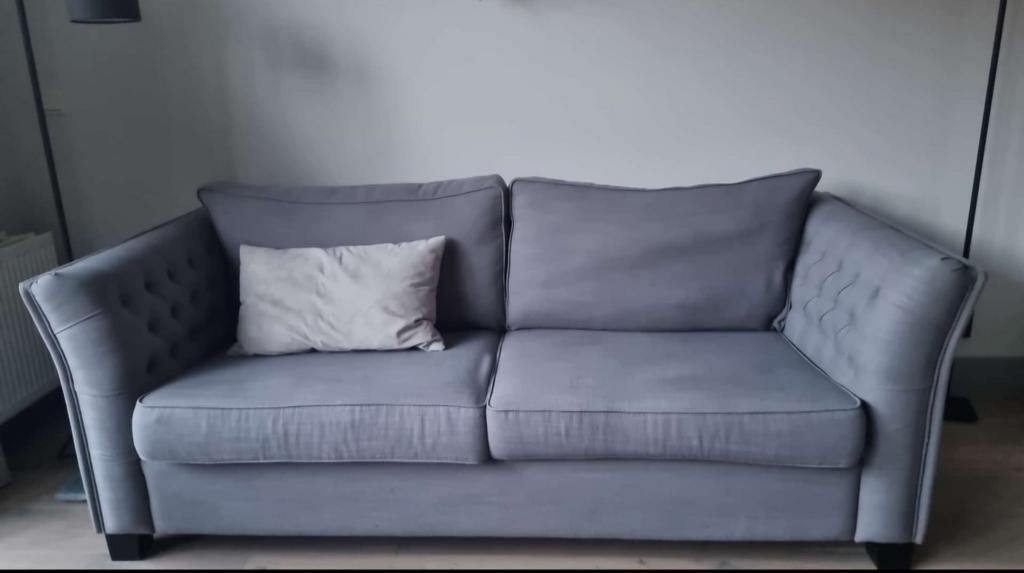 Nette 2.5-zits bank, rook- en diervrij huis, Mart Kleppe, Ophalen, Driepersoons, 75 tot 100 cm, Zo goed als nieuw