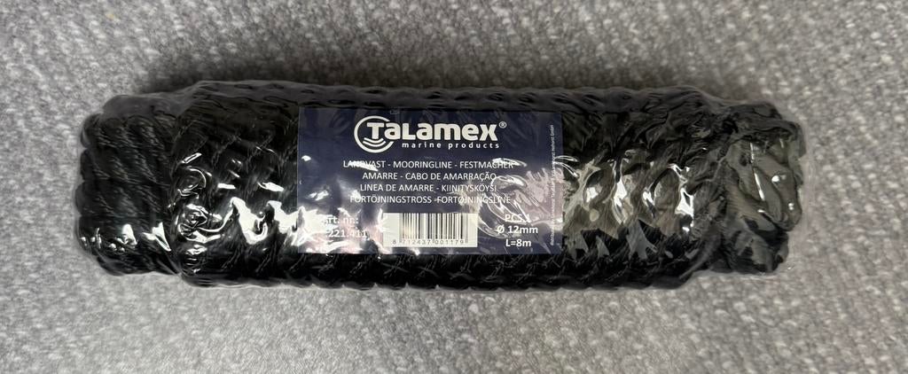 Talamex Landvast 12mm, lengte 8m (nieuw), Ophalen of Verzenden, Nieuw, Lijn of Blok