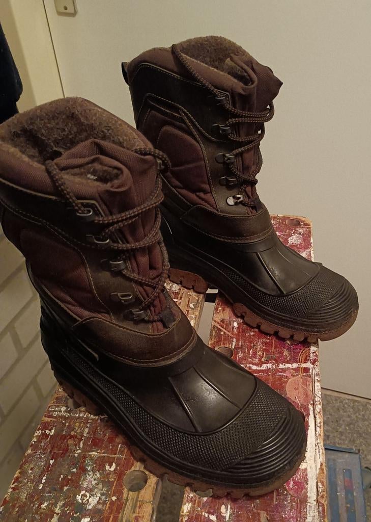 Heren bontlaarzen, Ophalen, Gedragen