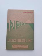 N.B.M ZEIST ZOMER DIENSTREGELING INGAANDE - 14 MEI 1950, Ophalen of Verzenden, Gebruikt, Bus of Metro, Boek of Tijdschrift