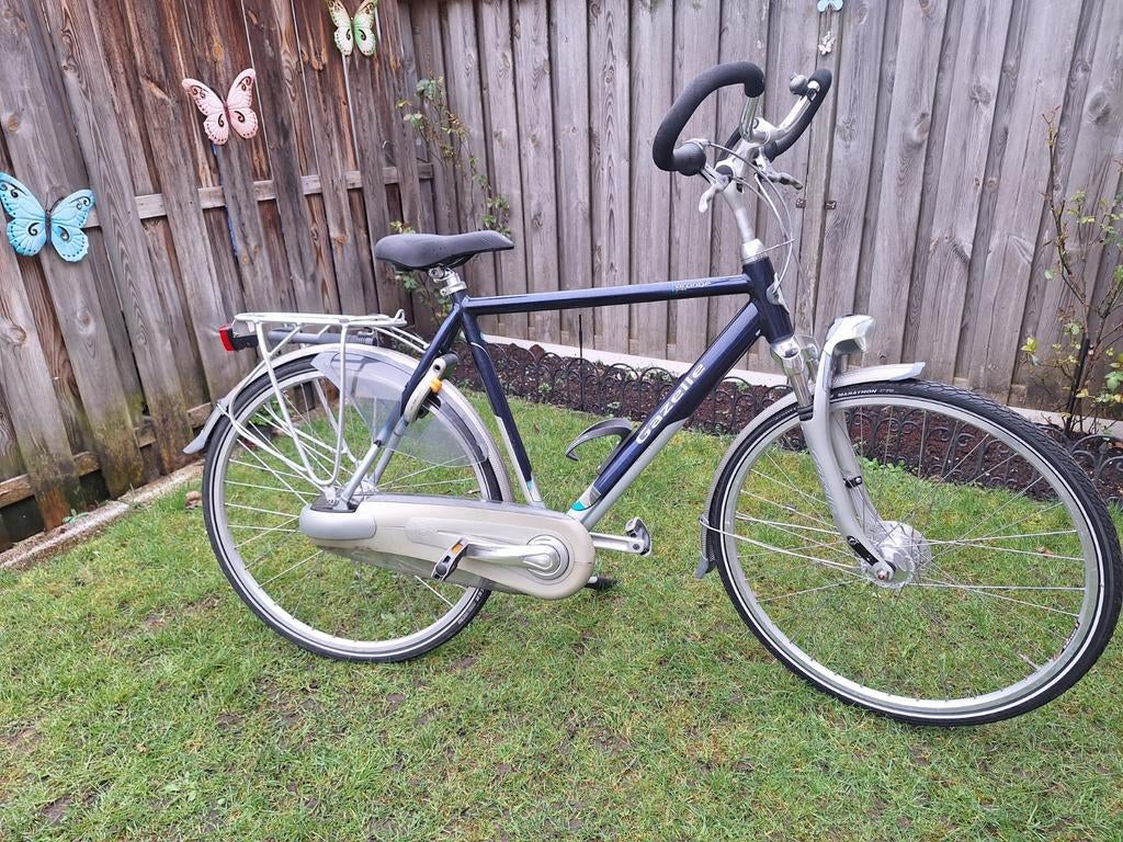 Herenfiets gazelle orange, Fietsen en Brommers, Fietsen | Heren | Herenfietsen, 57 tot 61 cm, Ophalen, Gebruikt, Gazelle
