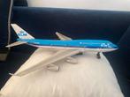 KLM Boeing 747-400 model - Beschadigd, Overige merken, Gebruikt, Ophalen of Verzenden, Groter dan 1:72