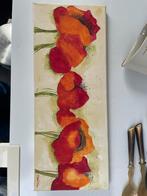 Schilderijtje olieverf op doek, Ophalen of Verzenden, Schilderij, 75 cm of meer