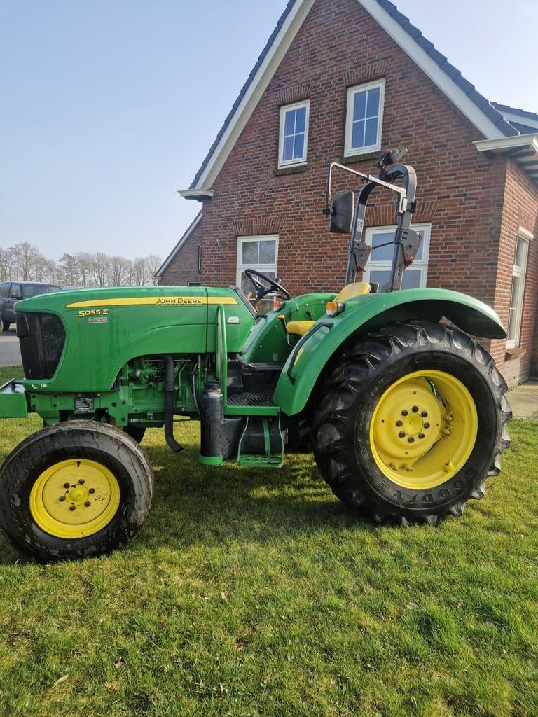John Deere 5055E trekker, Zakelijke goederen, Ophalen, Gebruikt, Tot 80 Pk, John Deere