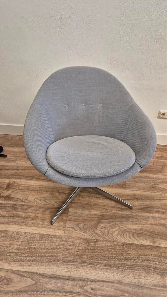 Varier Kokon Club lounge stoel - Showroommodel, Ophalen, Stof, Varier, Modern, Design