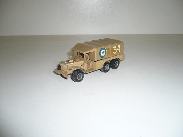 Solido  Dodge 6 x 6  army truck, Hobby en Vrije tijd, Modelauto's | 1:50, Ophalen of Verzenden, Gebruikt, Bus of Vrachtwagen, Overige merken