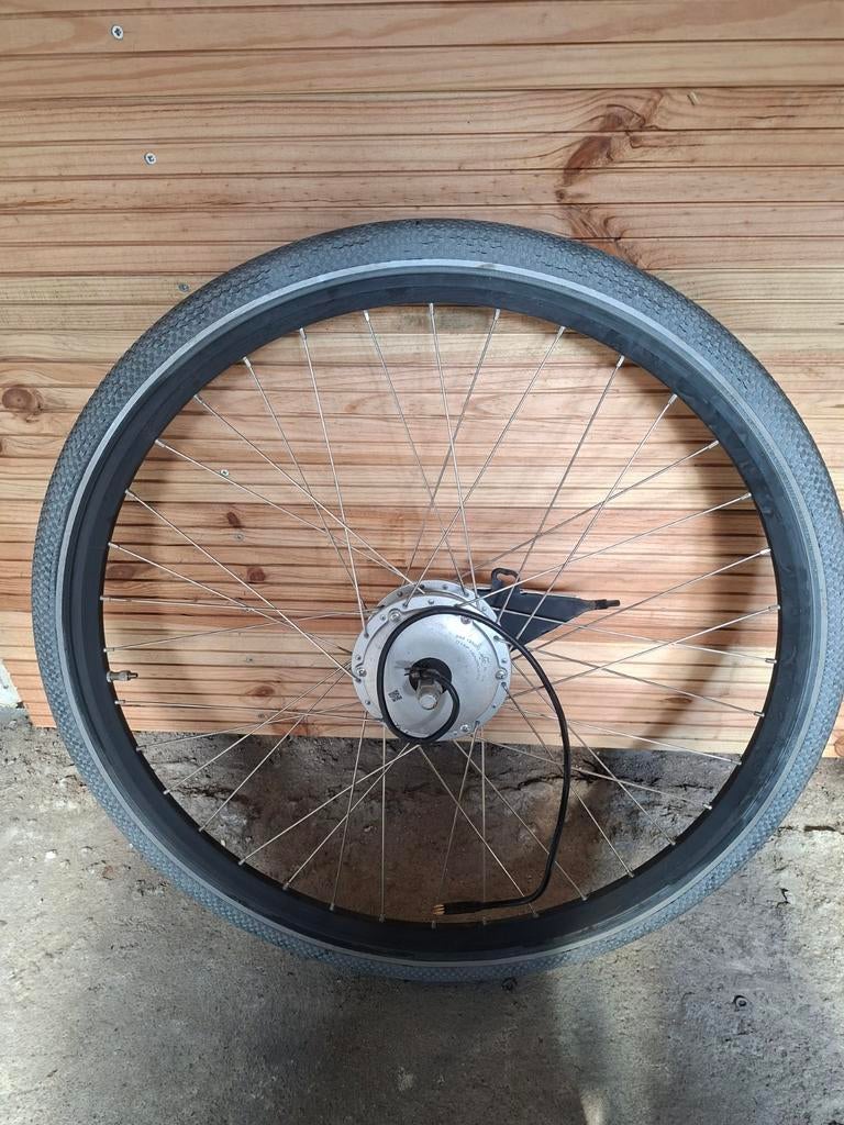 Voorwielmotor bafang, Fietsen en Brommers, Fietsonderdelen, Bafang, Zo goed als nieuw, Aluminium, Ophalen