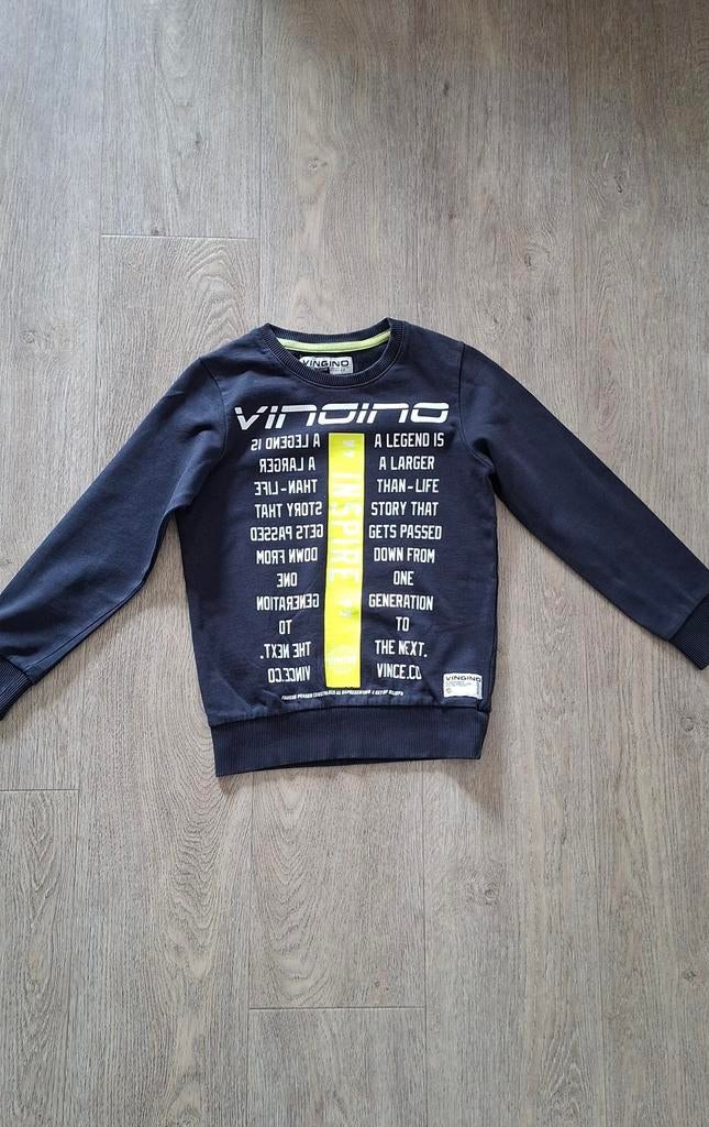 Vingino sweater maat 5 / 110, Kinderen en Baby's, Kinderkleding | Maat 110, Trui of Vest, Ophalen of Verzenden, Zo goed als nieuw