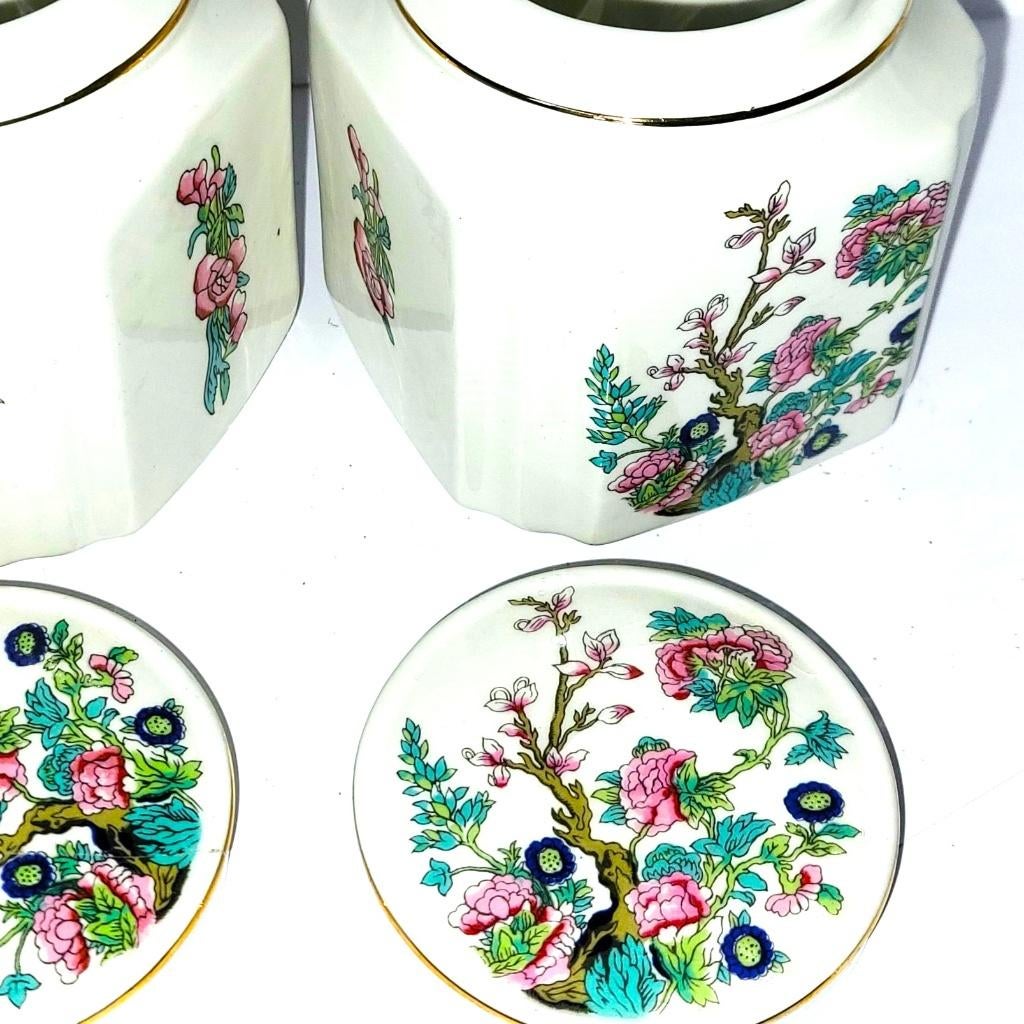 Douwe Egberts Vintage Sadler Engels pot theepot gemberpot x2, Ophalen of Verzenden