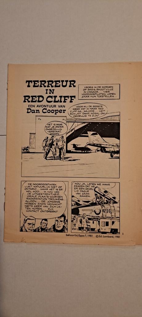 Dan Cooper & Michel Vaillant 1981, Ophalen of Verzenden