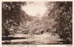 Oude ansichtkaart 24 Velsen wandelparkt Velserbeek theetent, Ophalen of Verzenden, 1920 tot 1940, Ongelopen, Noord-Holland