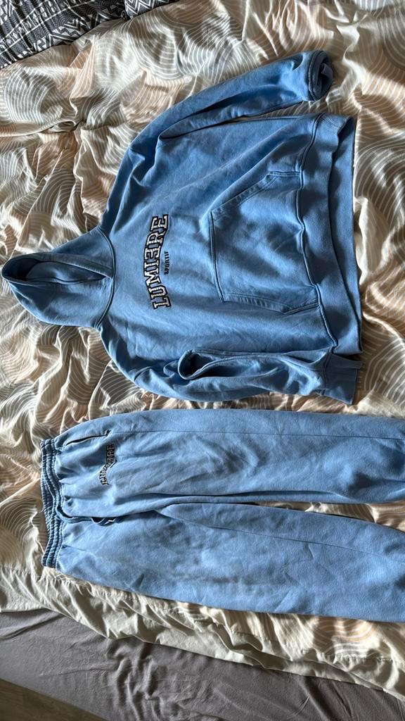 Lumiere trainingspak, Kleding | Dames, Sportkleding, Nieuw, Overige typen, Maat 38/40 (M), Blauw, Ophalen of Verzenden