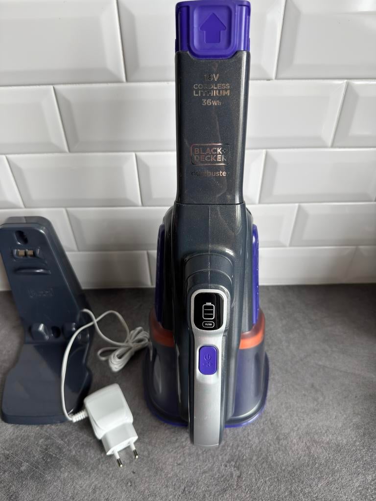 Black and Decker BHHV520BBFP-QW, Ophalen of Verzenden, Zo goed als nieuw, Kruimeldief
