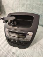 Radio blok met telefoonhouder voor Aygo, 107/108, C1 2005-14, Auto diversen, Ophalen of Verzenden, Gebruikt