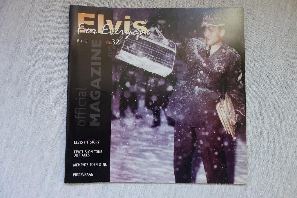 Fanclub maandblad Elvis Presley for everyone 32, Ophalen of Verzenden, Nieuw, Boek, Tijdschrift of Artikel
