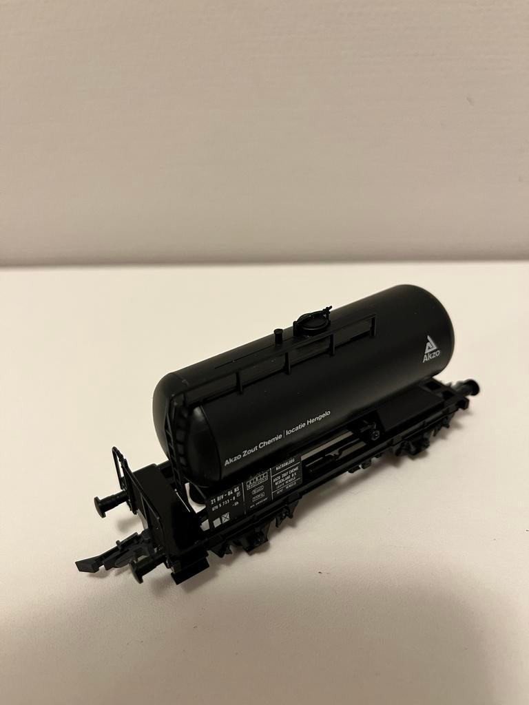 Lilliput Tankwagen Akzo Zout Chemie & Inter Frigo, Hobby en Vrije tijd, Gelijkstroom, Wagon, Ophalen of Verzenden, Zo goed als nieuw