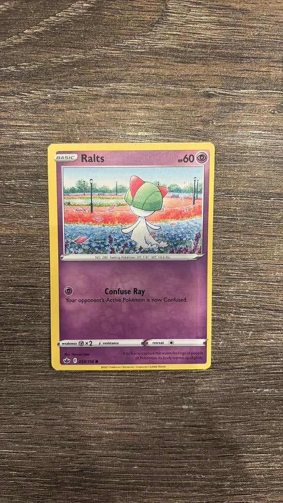 CRE Ralts 059/198, Ophalen of Verzenden, Zo goed als nieuw