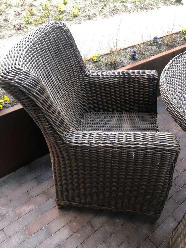Zo goed als nieuwe tuinset van Nijhoff Baarn, Ophalen, 4 zitplaatsen, Eettafel, Zo goed als nieuw