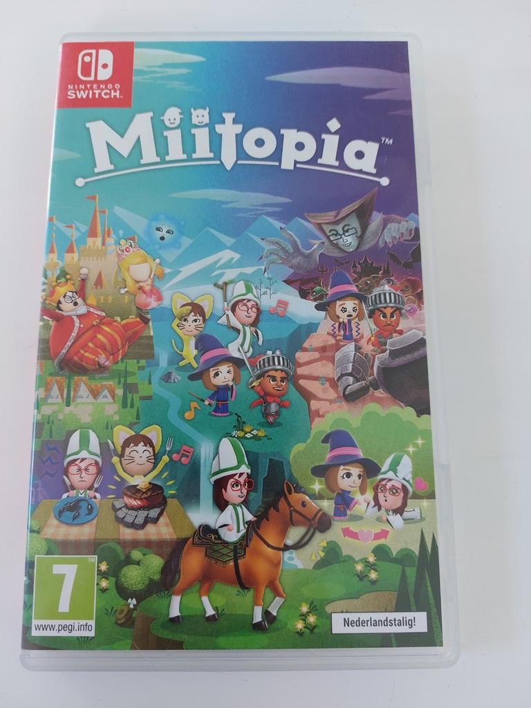Miitopia Nintendo Switch spel, 1 speler, Ophalen of Verzenden, Zo goed als nieuw, Role Playing Game (Rpg)