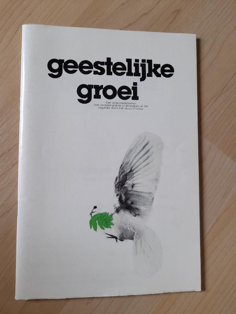 GEESTELIJKE GROEI Een bijbelstudie boekje, Ophalen of Verzenden, Gelezen