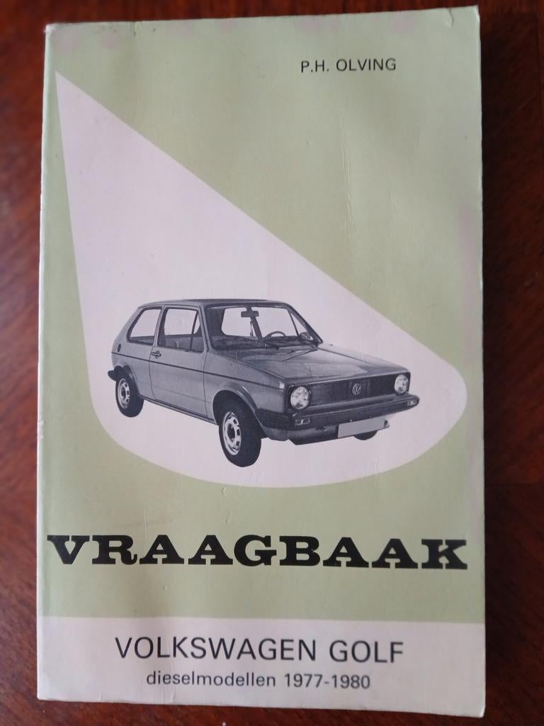 Vraagbaak Volkswagen Golf diesel 1977-1980, Ophalen of Verzenden