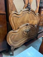 Frans notenhouten bed / ledikant  194x128, Ophalen of Verzenden