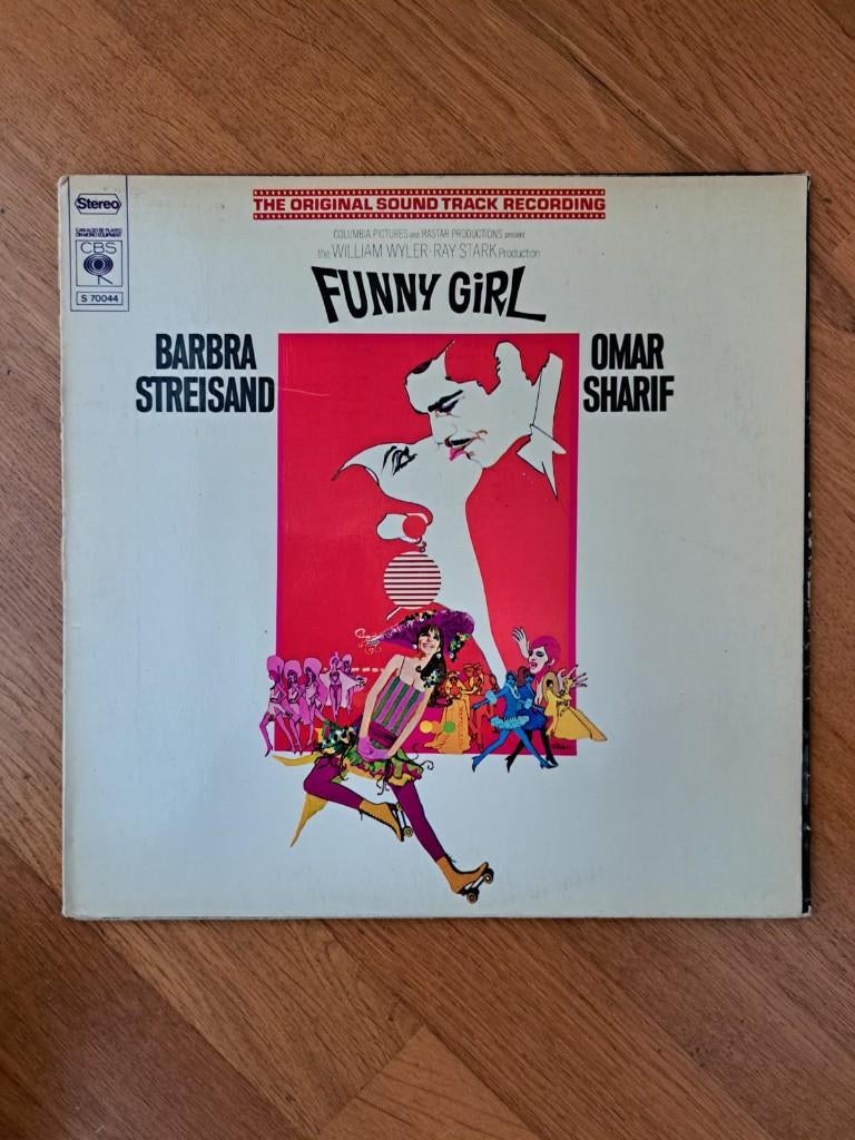 LP Vinyl - Barbara Streisand - Funny Girl Soundtrack- 1968, Ophalen of Verzenden, Gebruikt, 12 inch