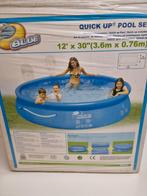 Groot opblaasbaar zwembad 3.6m x 0.76m nieuw in doos, Tuin en Terras, Zwembaden, Minder dan 80 cm, Opblaaszwembad, Rond, Ophalen of Verzenden