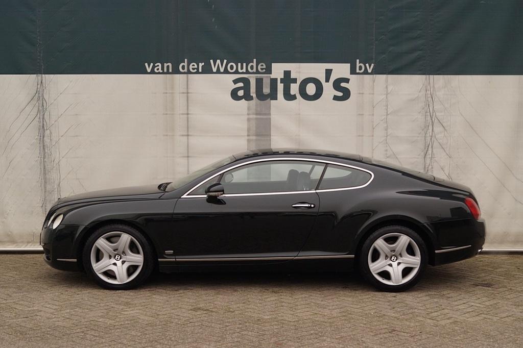 Bentley Continental GT 6.0 W12 560pk Mulliner -LEER-NAVI-ECC, Auto's, Bentley, Automaat, Stoelverwarming, Gebruikt, 12 cilinders