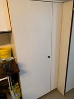 Witte opbergkast / kledingkast - 170x80x40 cm, Ophalen, Gebruikt, 50 tot 100 cm, 150 tot 200 cm