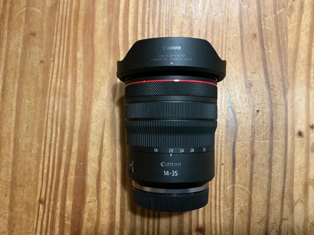 Canon RF 14-35 F4L IS, Ophalen, Zo goed als nieuw, Groothoeklens, Zoom