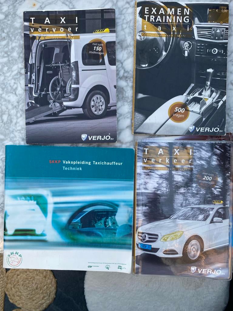 Taxi Opleidingsboeken - Compleet Pakket, Ophalen of Verzenden, Gelezen, MBO