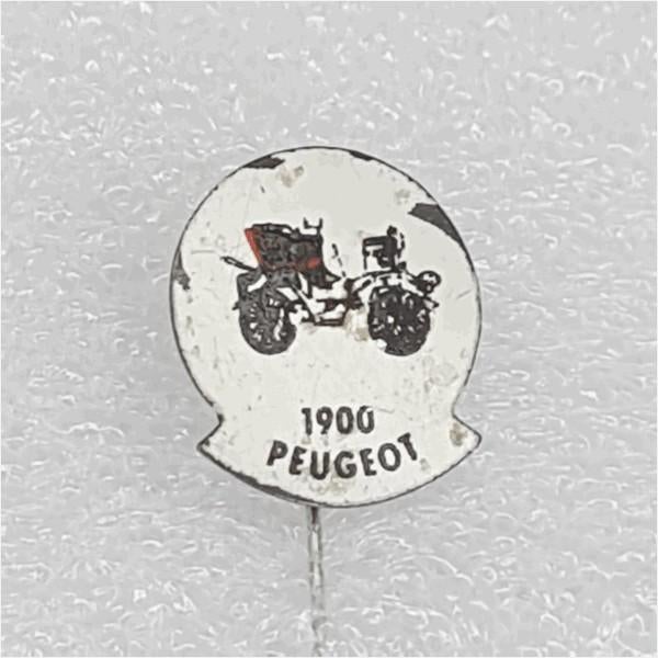 SP0393 Speldje 1900 Peugeot rood, Ophalen of Verzenden, Gebruikt, Overige onderwerpen