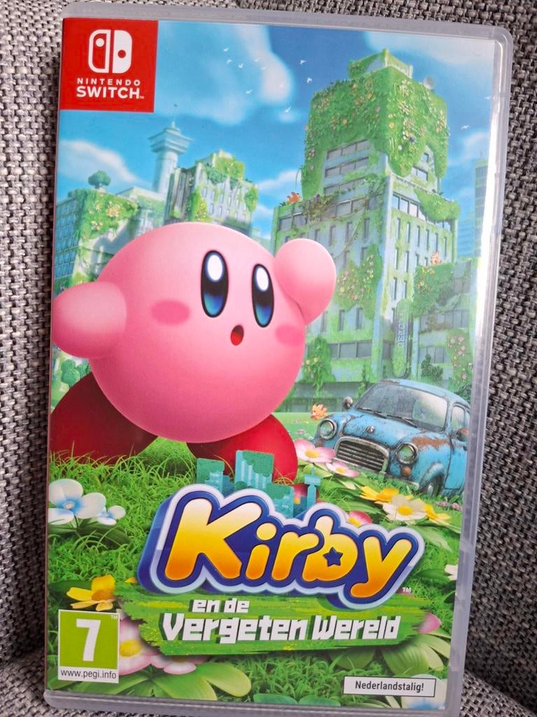 Kirby en de Vergeten Wereld | NIEUWSTAAT | Switch 1 & 2, Spelcomputers en Games, Games | Nintendo Switch, 1 speler, Ophalen of Verzenden