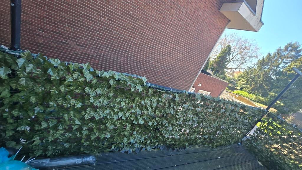 Kunsthaag wanddecoratie privacyhaag planten haag donkergroen, Ophalen of Verzenden
