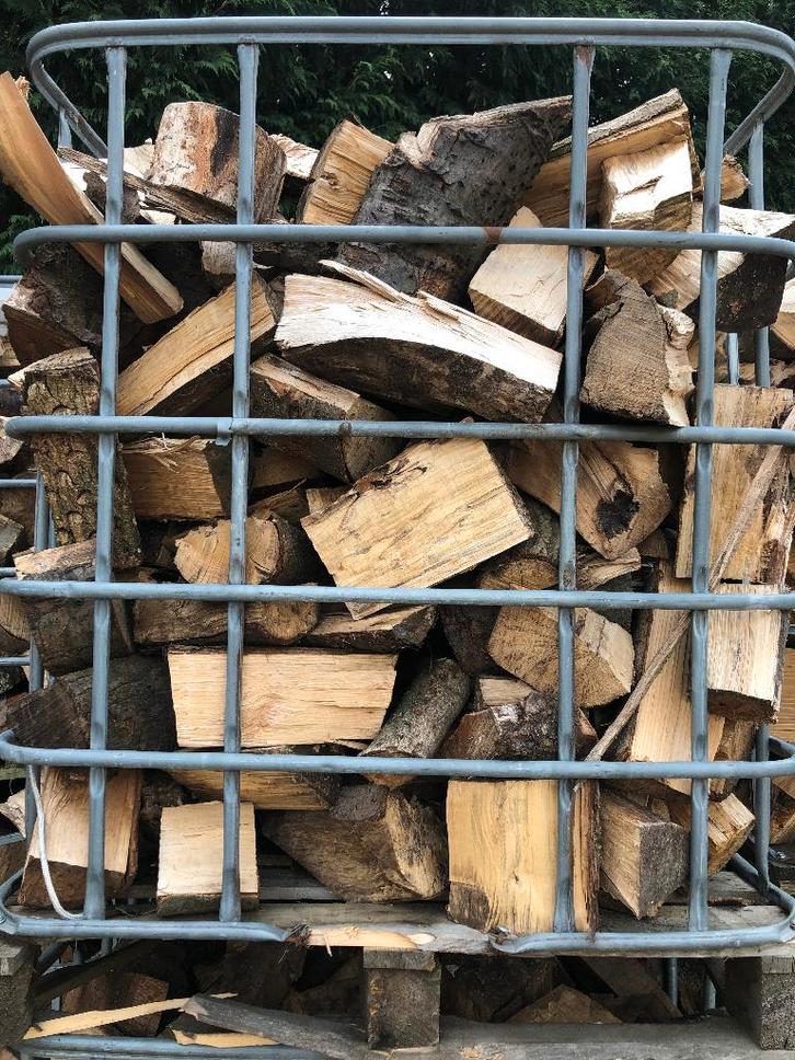 Medere Kuub gemixt Haardhout voor de Kachel openhaardhout, Tuin en Terras, Haardhout, Blokken, Overige houtsoorten, 6 m³ of meer