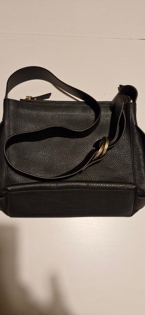 dameshandtas Fred de la Bretoniere, Ophalen, Zo goed als nieuw, Zwart, Schoudertasje