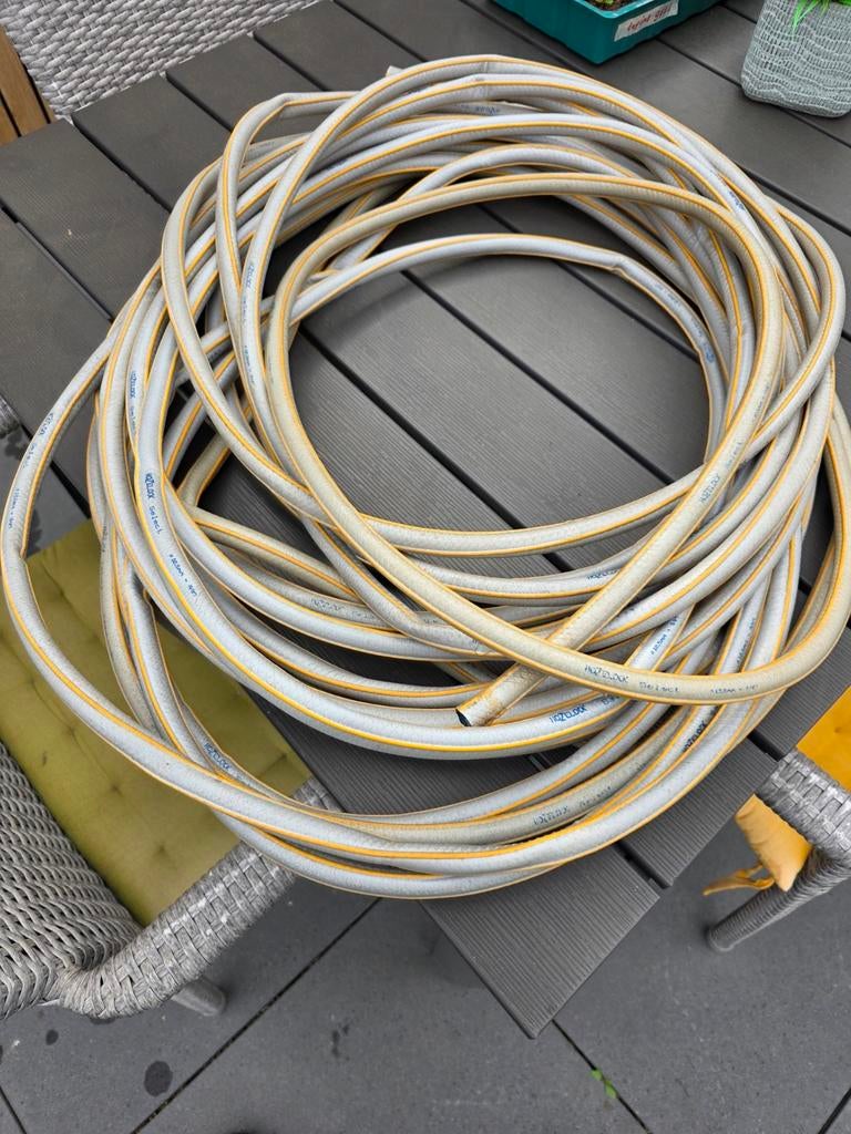 Hozelock tuinslang, Ophalen, Tuinslang